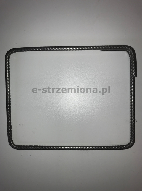 Strzemiona 10x35 strzemiona zbrojeniowe 10x35 jarzemka budowlane 35x10 fi 8 mm pręt żebrowany - 1szt.