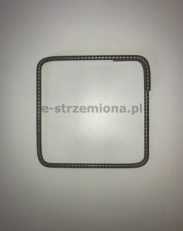 Strzemiona 15x15 strzemiona zbrojeniowe 15x15 jarzemka budowlane 15x15 fi 8 mm pręt żebrowany - 1szt.