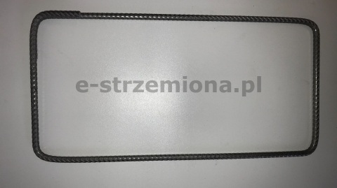 Strzemiona 15x30 strzemiona zbrojeniowe 15x30 jarzemka budowlane 30x15 fi 8 mm pręt żebrowany - 1szt.