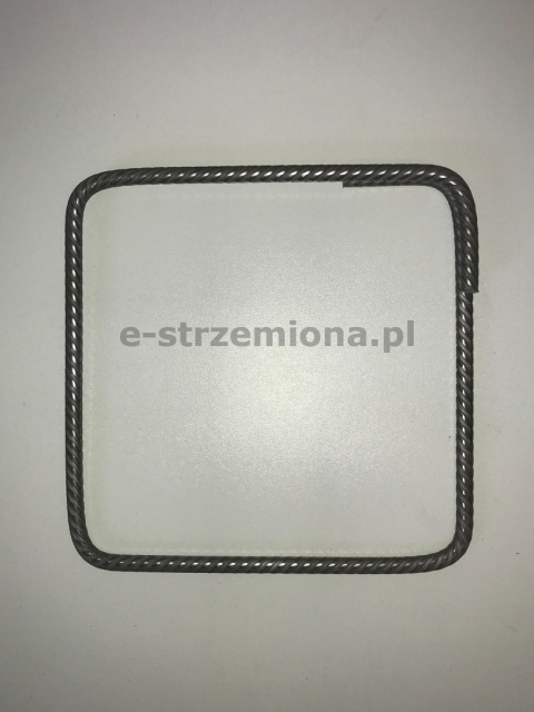 Strzemiona 18x18 strzemiona zbrojeniowe 18x18 jarzemka budowlane 18x18 fi 8 mm pręt żebrowany - 1szt.