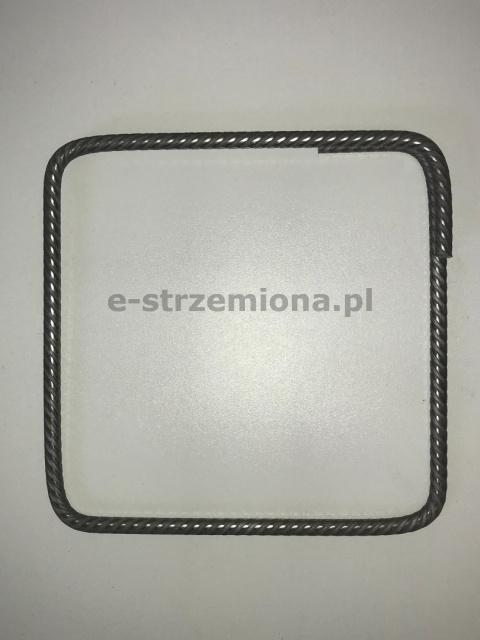 Strzemiona 19x19 strzemiona zbrojeniowe 19x19 jarzemka budowlane 19x19 fi 8 mm pręt żebrowany - 1szt.