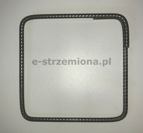 Strzemiona 20x20 strzemiona zbrojeniowe 20x20 jarzemka budowlane 20x20 fi 8 mm pręt żebrowany - 1szt.