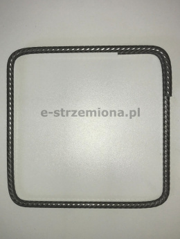 Strzemiona 25x25 strzemiona zbrojeniowe 25x25 jarzemka budowlane 25x25 fi 8 mm pręt żebrowany - 1szt.